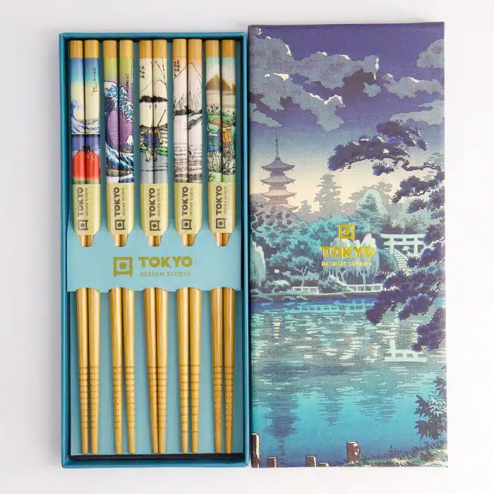 Tokyo Design Studio - Chopsticks - Giftset/5 - Temple - Image 2