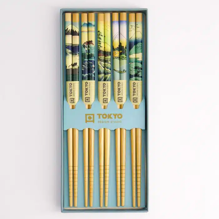 Tokyo Design Studio – Chopsticks Set – Eetstokjes – 5 paar – Fuji