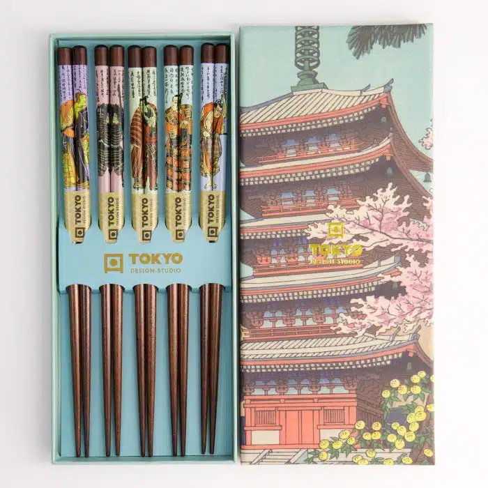 Tokyo Design Studio - Chopsticks - Giftset/5 - Temple - Image 2