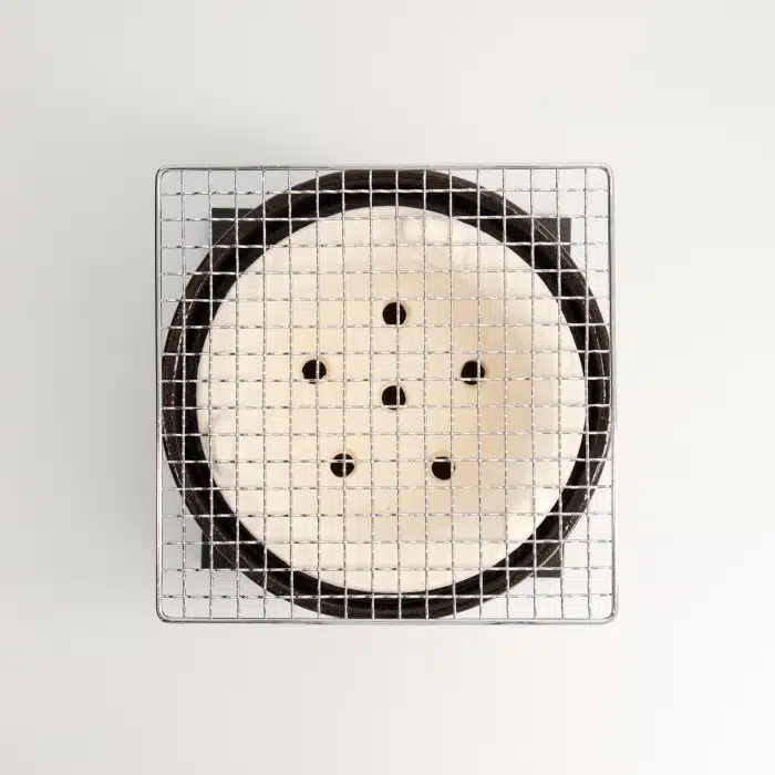 Konro Grill - Diatomite - Round - 21.5x15.5cm - Image 2