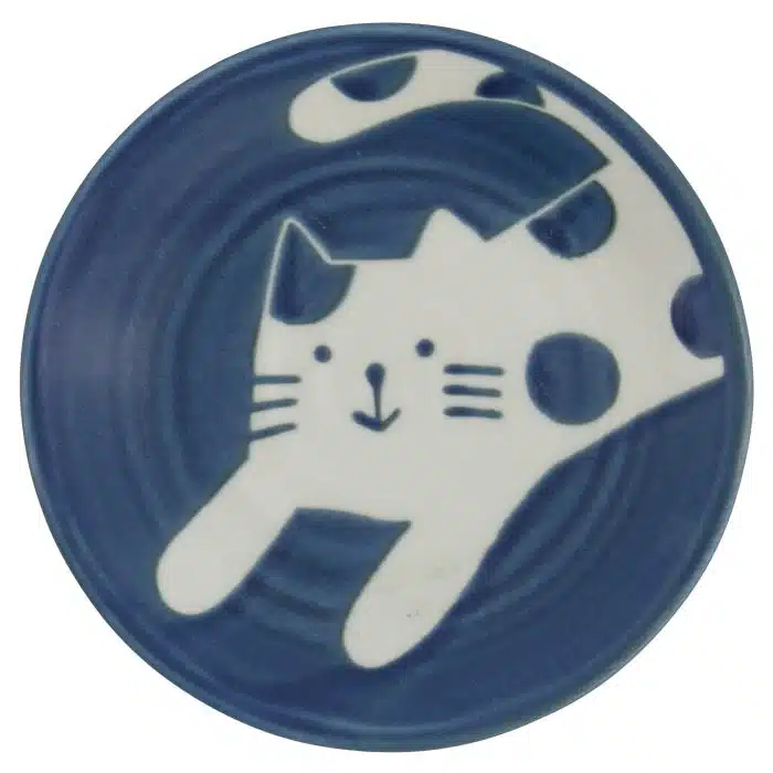 Tokyo Design Studio - Neko Maruke - Cat Plate - 14x2.5cm - Image 3
