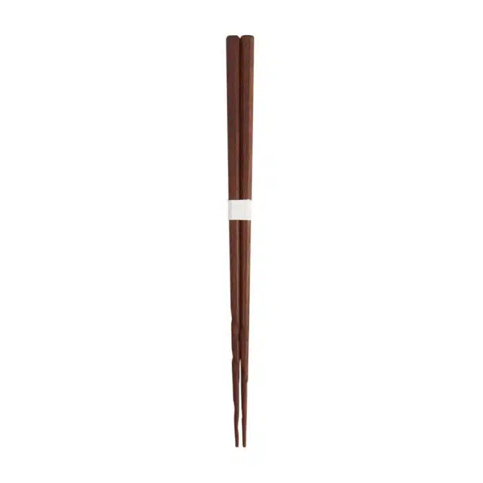 Tokyo Design Studio - Japanese - Chopsticks - Octagon - Pasta/Salad - Brown - 23cm - Image 2