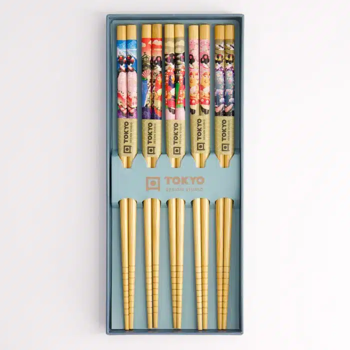 Tokyo Design Studio - Chopsticks Set - 5 pairs - Budha - Image 4
