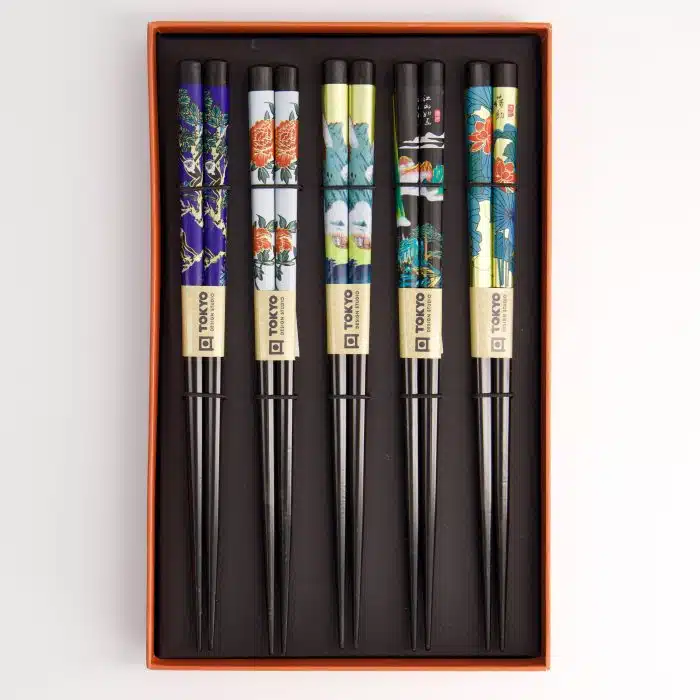 Tokyo Design Studio - Chopsticks Set - 5 pairs - Maiko - Image 4