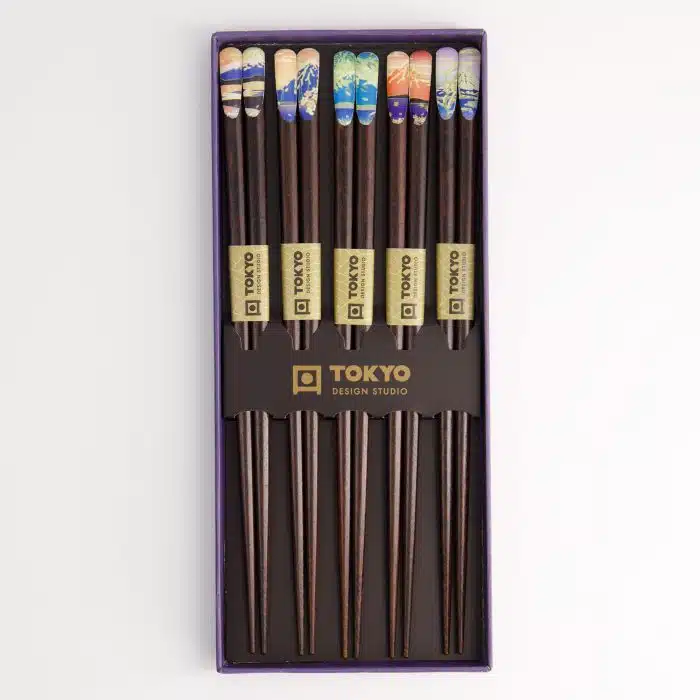Tokyo Design Studio - Chopsticks Set - 5 pairs - Budha - Image 4
