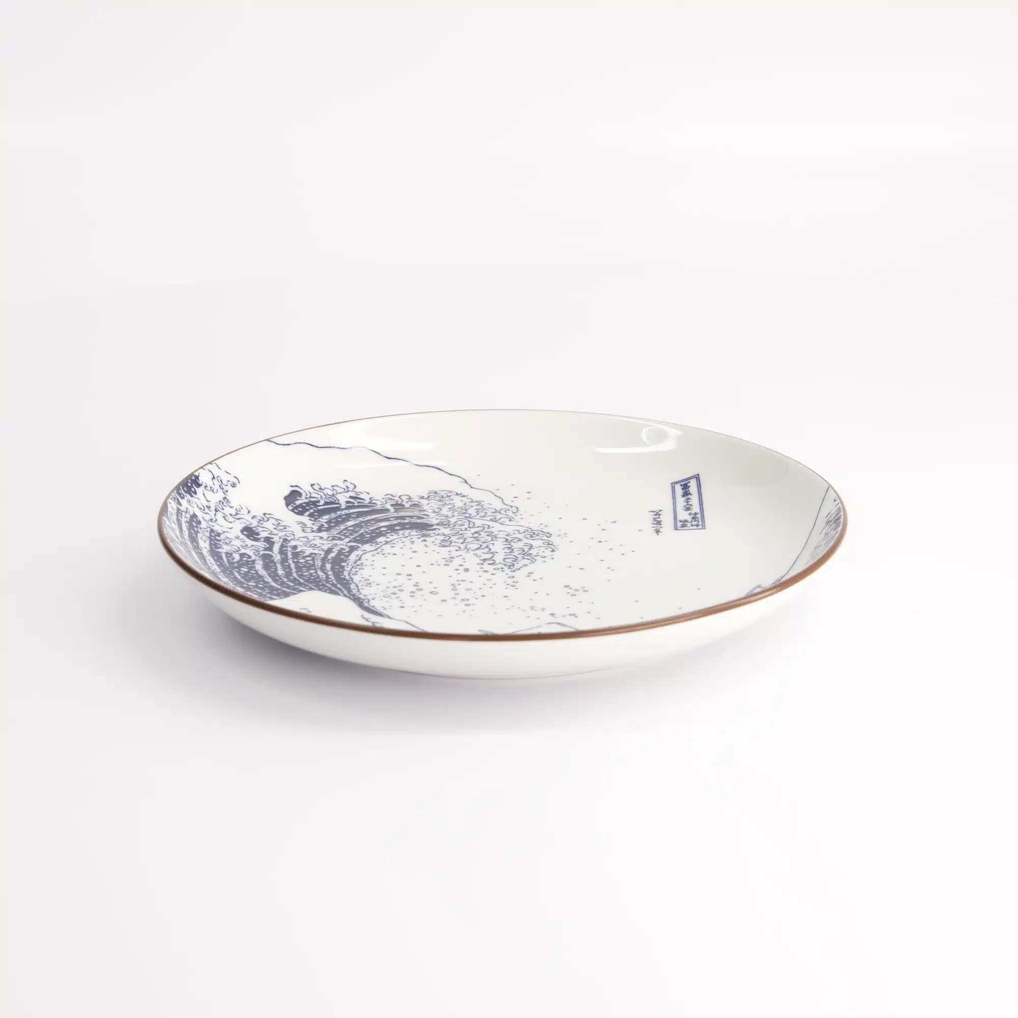 Tokyo Design Studio - Hokusai - Blue/White - Plate - 18,3cm
