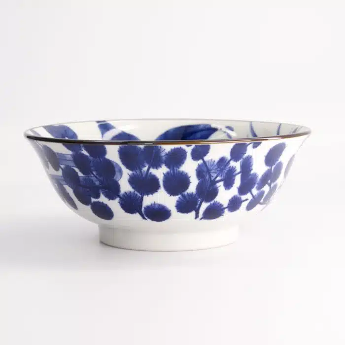 Tokyo Design Studio - Mixed Bowls - Iris - 20.5x8cm - Blue/White - Image 3