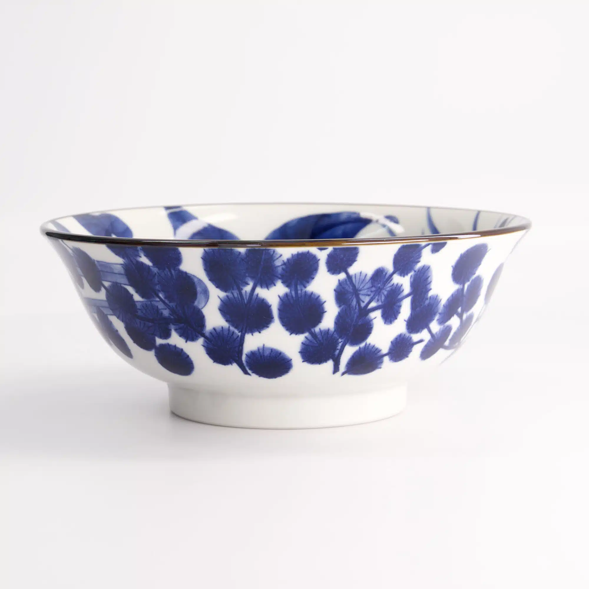 Tokyo Design Studio - Mixed Bowls - Iris - 20.5x8cm - Blue/White - Image 3
