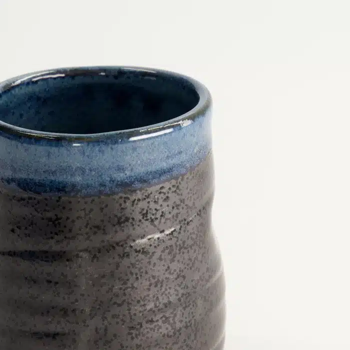 Tokyo Design Studio - Teacup - Blue/Black - 7x9cm - 250ml - Image 4