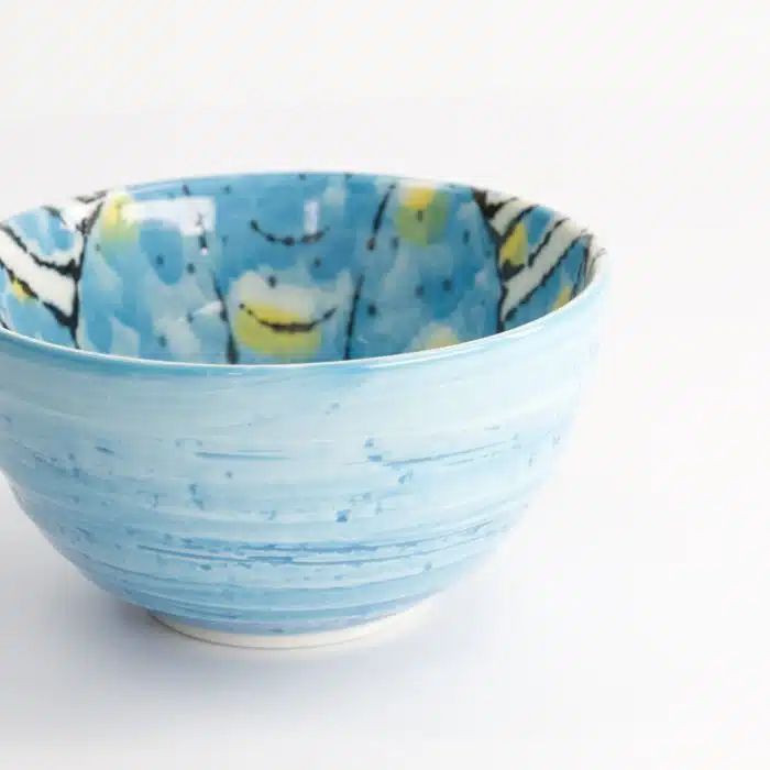 Tokyo Design Studio – Seafood - Bowl - Crab - Blue - 13.2x7.3cm - 500ml - Image 4
