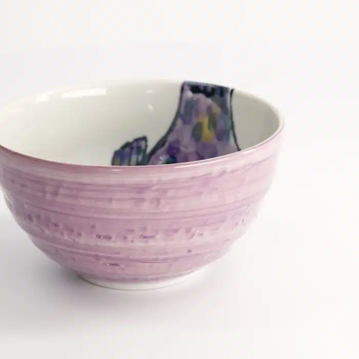 Tokyo Design Studio – Seafood - Bowl - pufferfish - purple - 13.2x7.3cm - 500ml - Image 3