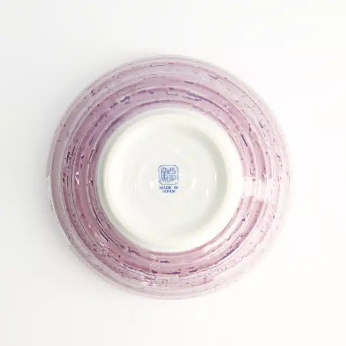 Tokyo Design Studio – Seafood - Bowl - Pufferfish - Purple - 18.5x8.2cm x 1200ml - Image 4