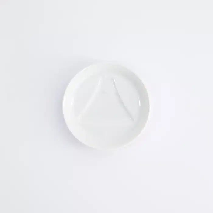 Tokyo Design Studio - Sauce Dish - Embossed Fuji - 8.2 cm - Image 2
