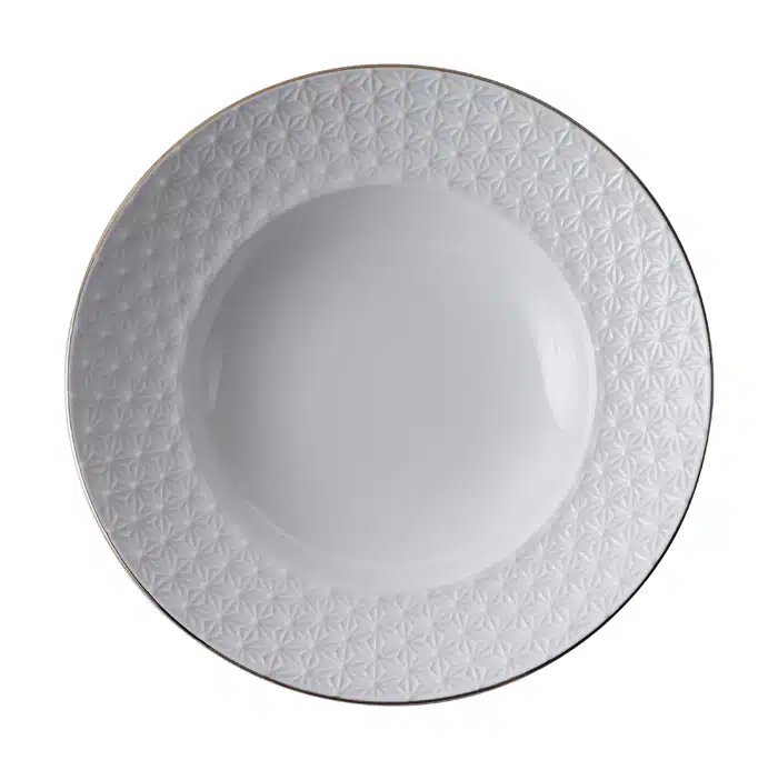 Tokyo Design Studio - Nippon White - Deep Dinner Plate - Stars - 25.8cm - 300ml