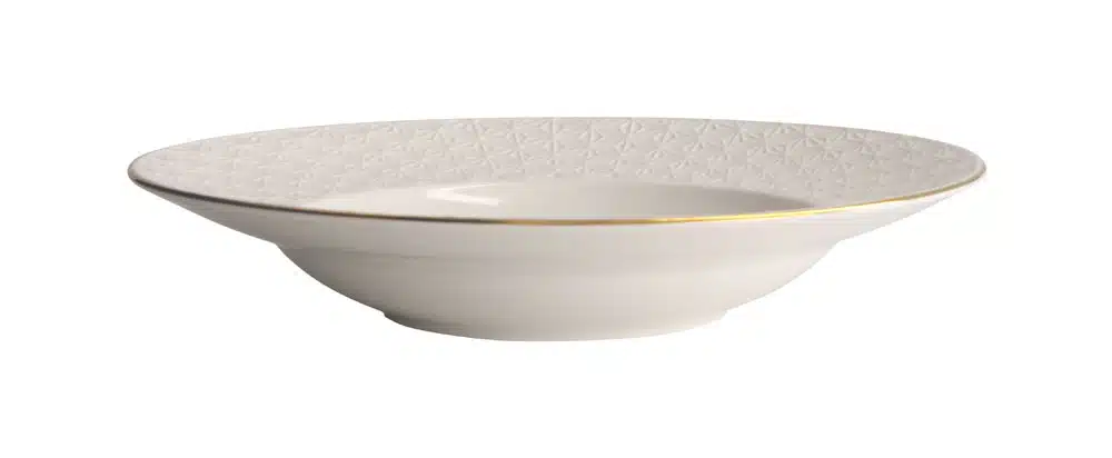 Tokyo Design Studio - Nippon White - Deep Dinner Plate - Stars - 25.8cm - 300ml - Image 2