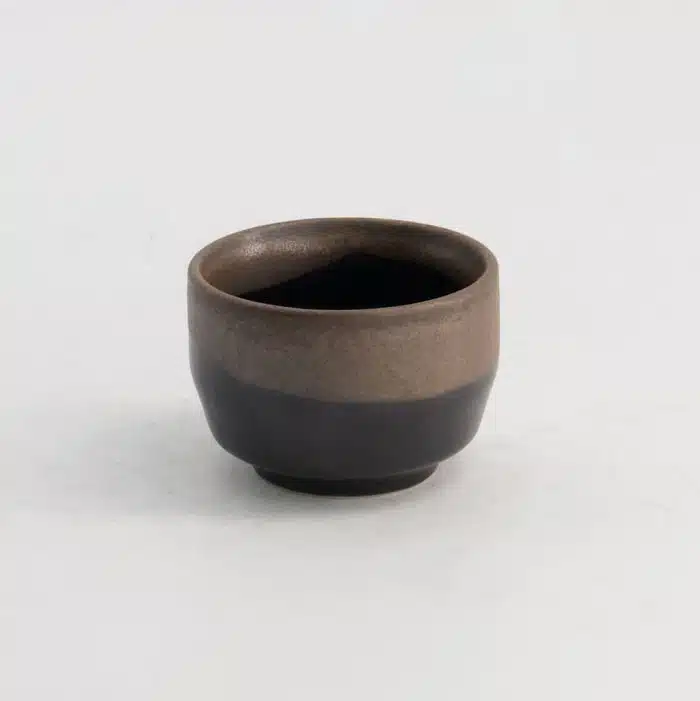 Tokyo Design Studio Sake Cup - Kuro-Matt-Nuriwake - Black - 6x4cm - 160ml