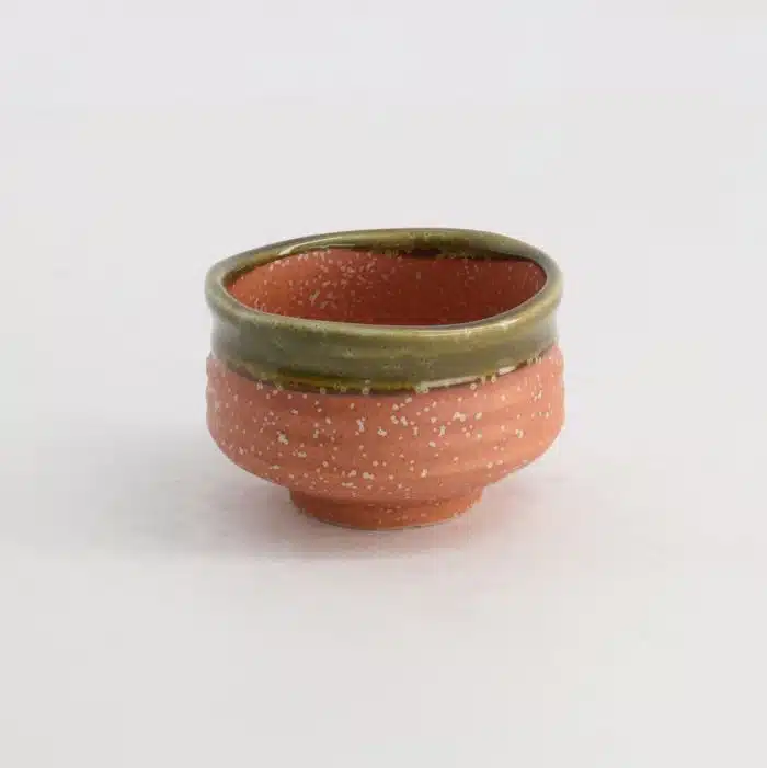 Tokyo Design Studio - Sake/Matcha Cup - Kobiki-Nuriwake - 7.4x4.9cm - 190ml - Red