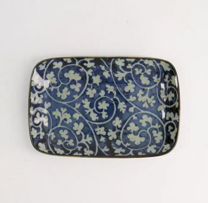 Tokyo Design Studio - Mixed Plate - Tako-Karakusa - Cake Plate- 16.3x10cm - Image 2