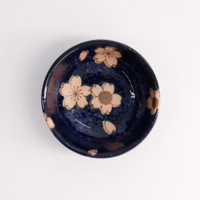 Tokyo Design Studio - Sakura - Kom - Navy - 8.6x3.6cm