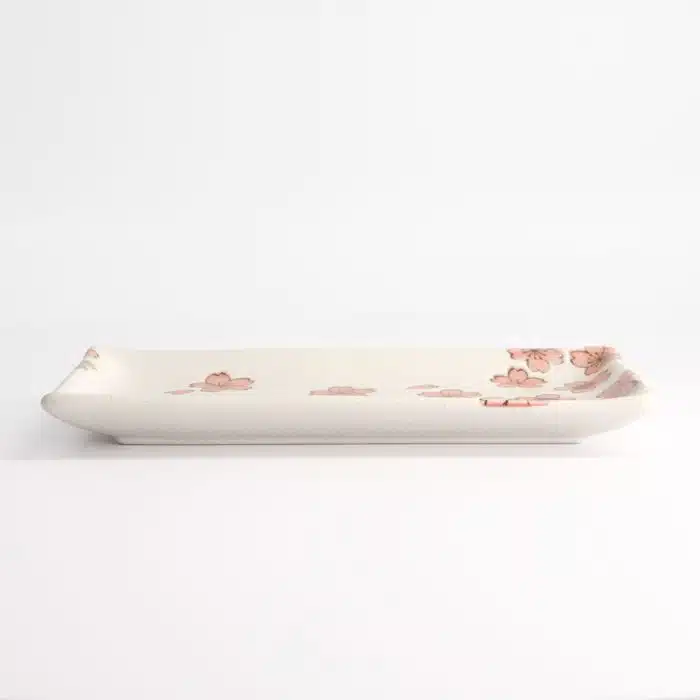 Tokyo Design Studio - Sakura - Plate - White - 22.5x12.7cm - Image 3