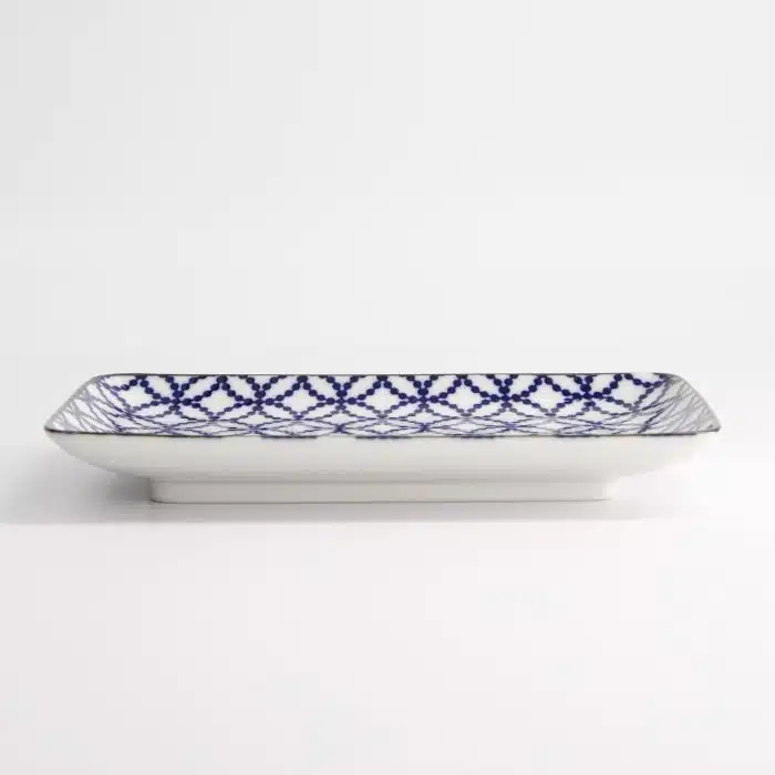Tokyo Design Studio - Mixed Plates - Ten Shippo - Breakfast Plate - 20.4x13cm - Image 2