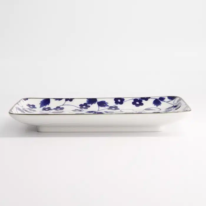 Tokyo Design Studio - Mixed Plates - Shin Karakusa - Breakfast Plate - 20.4x13cm - Image 2