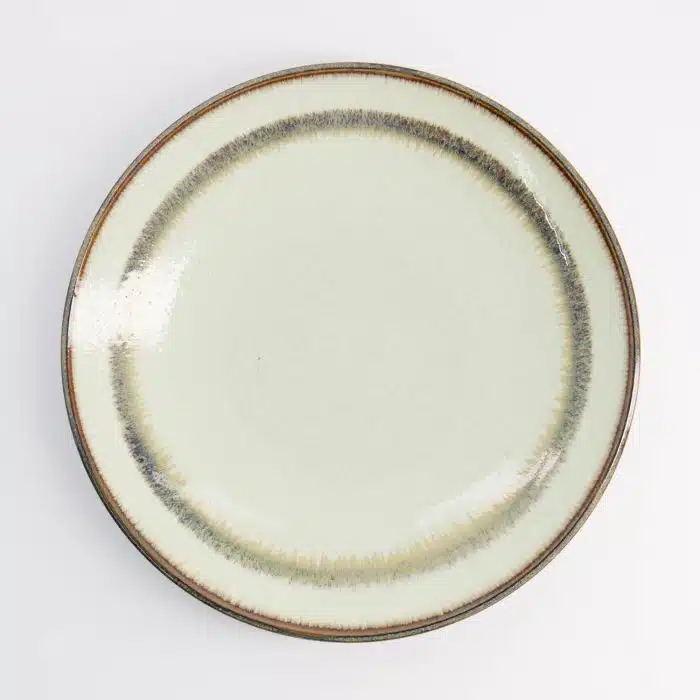 Tokyo Design Studio - Wasabi - Rond Bord - Beige - 22.7x3.1cm