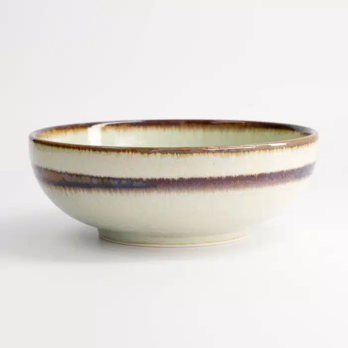 Tokyo Design Studio - Wasabi - Bowl - Beige - 17.5x6.2cm - 800ml - Image 3