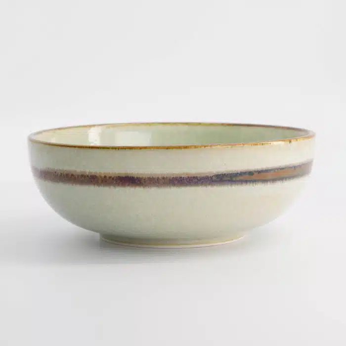 Tokyo Design Studio - Wasabi - Tayo - Bowl - Beige - 19.7x7cm - 1200ml - Image 3