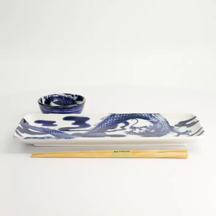 Tokyo Design Studio - Japonism - Dragon - Sushi Service Set - 3-piece Set - 1 Person - Image 3