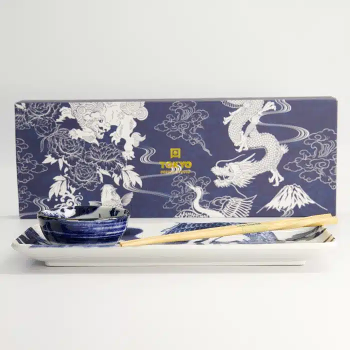 Tokyo Design Studio - Japonism - Dragon - Sushi Service Set - 3-piece Set - 1 Person - Image 5