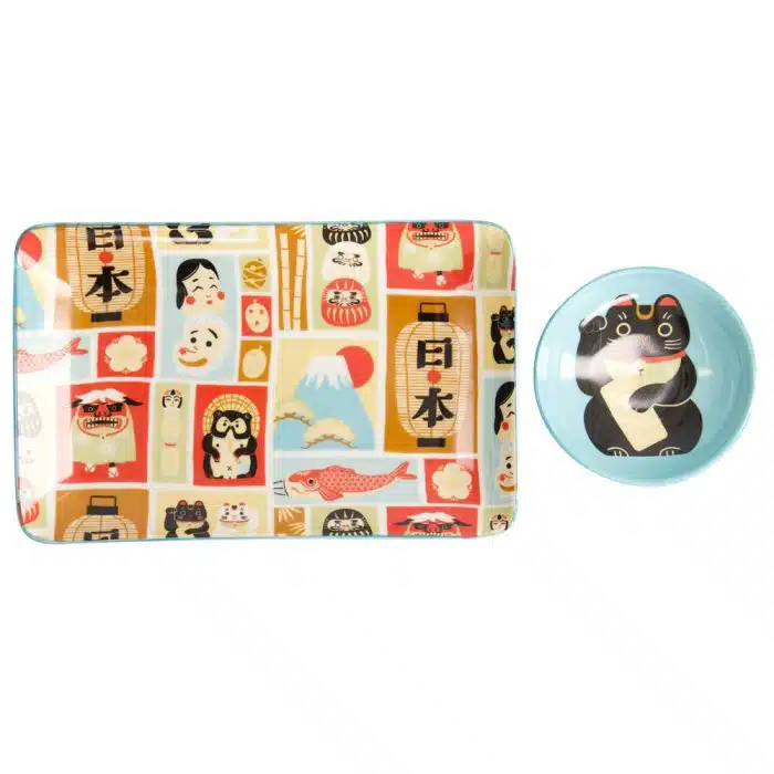 Tokyo Design Studio – Kawaii – Japan - Sushi Set – 6-piece – 2 Person - Image 2