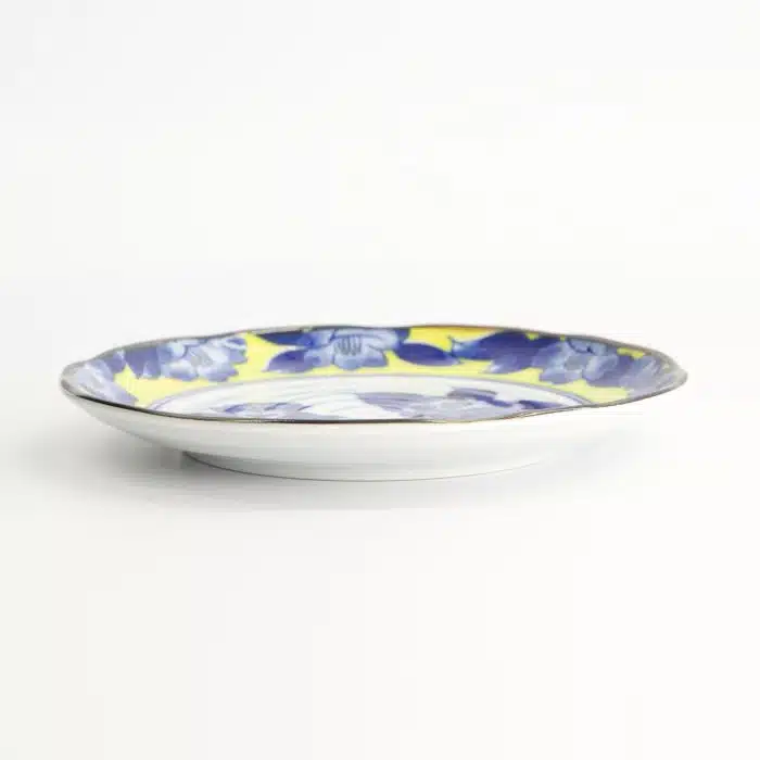Tokyo Design Studio - Tsubaki - Plate - Yellow/Blue - 16.5x2cm - Image 3