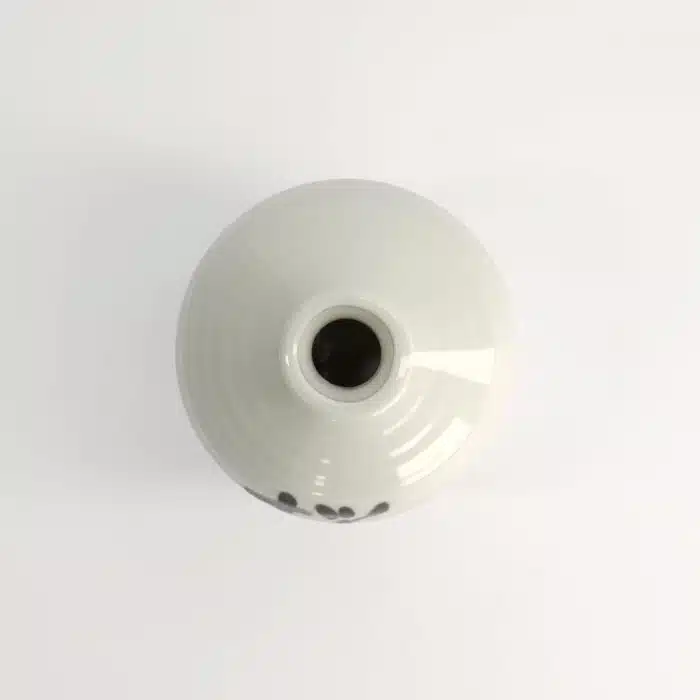 Sake Bottle - White - Deco - Sakura Fubuki - 20cm - Image 4