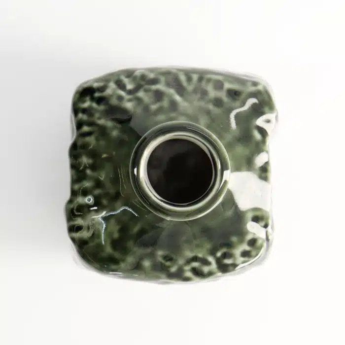 Sake Bottle - Green - Deco - Sente Hissho - 21cm - Image 5
