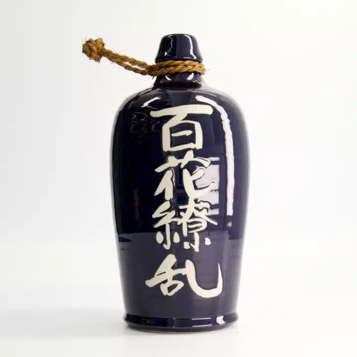 Sake Bottle - Navy - Deco - Chidori Ashi - 28.5 cm - Image 2