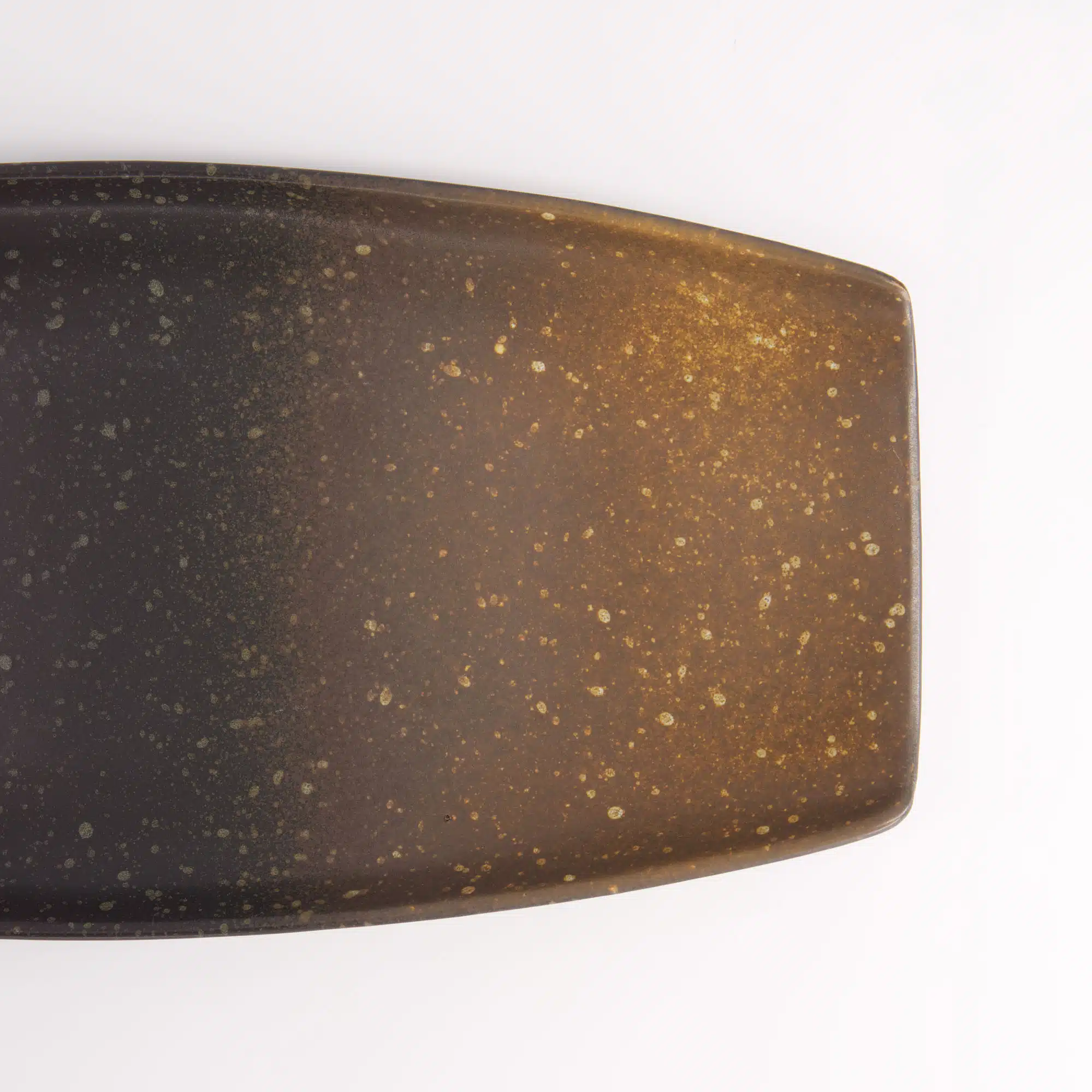 Tokyo Design Studio - Edo Brown - Rectangular Plate - 16.8x36.2cm - Image 4