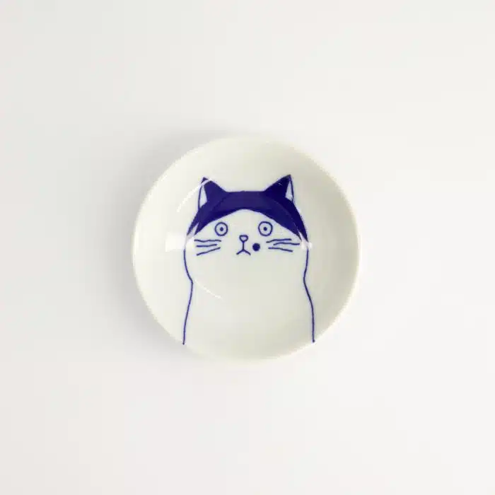 Tokyo Design Studio - Kawaii - Cat Nora - Sauce Dish - 9x2.7cm - Image 2