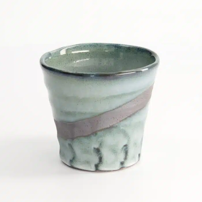 Tokyo Design Studio - Craft Theekopje - Blauw - Kinyo - 9x9cm