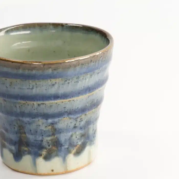 Tokyo Design Studio - Craft Teacup - Light Blue - Kinyo - 9x9cm - Image 4
