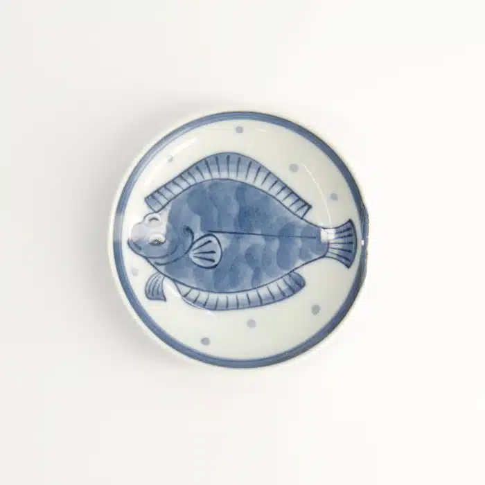 Tokyo Design Studio Mini Plate with Chopstick Holder - 9.4x2.3cm