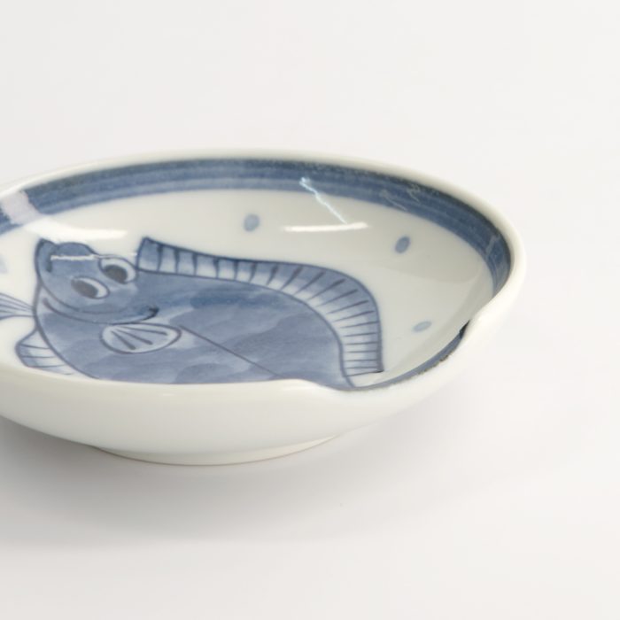 Tokyo Design Studio Mini Plate with Chopstick Holder - 9.4x2.3cm - Image 2