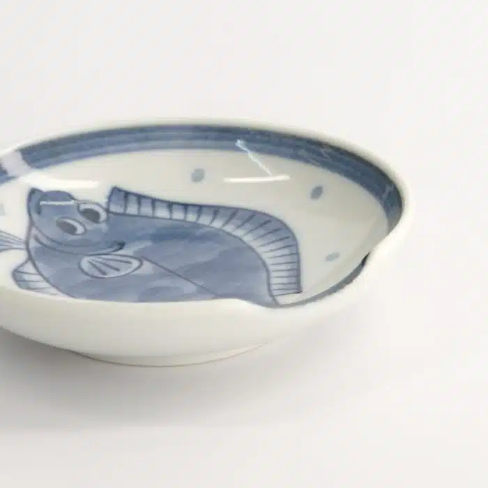 Tokyo Design Studio Mini Plate with Chopstick Holder - 9.4x2.3cm - Image 2