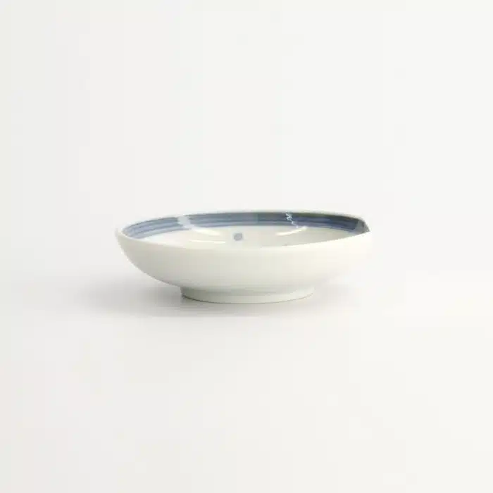 Tokyo Design Studio Mini Plate with Chopstick Holder - 9.4x2.3cm Blowfish - Image 3