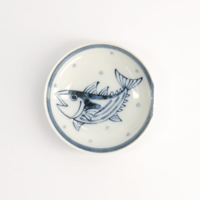 Tokyo Design Studio Mini Plate with Chopstick Holder - 9.4x2.3cm Bonito