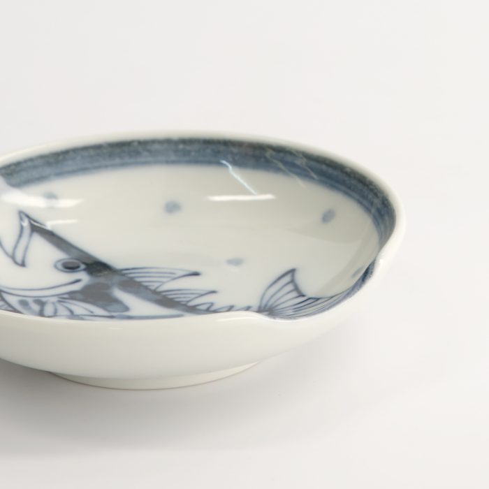 Tokyo Design Studio Mini Plate with Chopstick Holder - 9.4x2.3cm Bonito - Image 2
