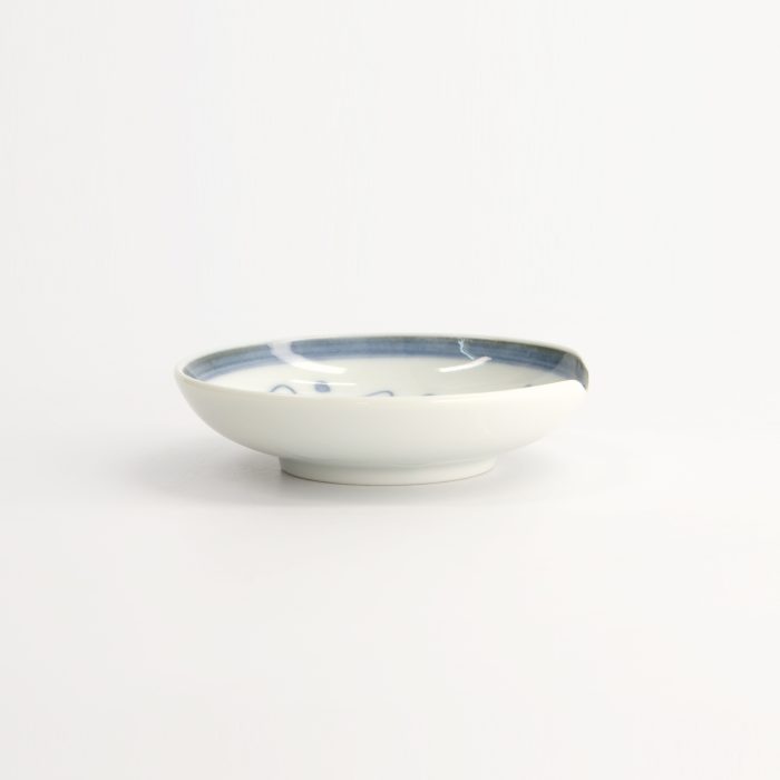 Tokyo Design Studio Mini Plate with Chopstick Holder - 9.4x2.3cm - Shrimp - Image 3
