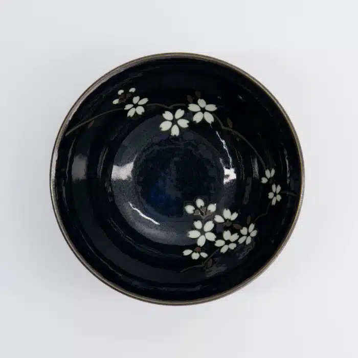 Tokyo Design Studio - Blue Sakura - Ramen Bowl - 19.5x7.5cm - Image 3
