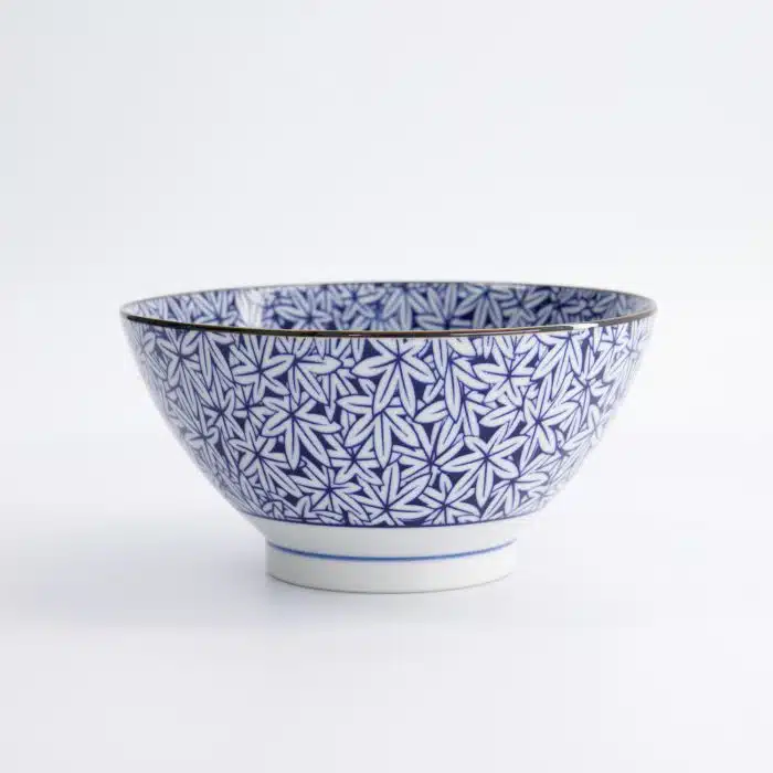 Tokyo Design Studio - Mixed Bowls - Hana - Blue -18x9cm 1000ml - Momiji Maple - Image 3