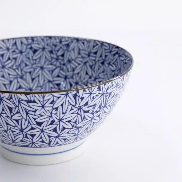 Tokyo Design Studio - Mixed Bowls - Hana - Blue -18x9cm 1000ml - Momiji Maple - Image 2